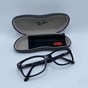 Ray-Ban RB 5228 53mm Acetate Full Rim Eyeglasses - Black